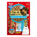 CIAO ちゅ〜る 乳酸菌クランキー 22g 16袋入 まぐろ・かつおバラエティ いなば