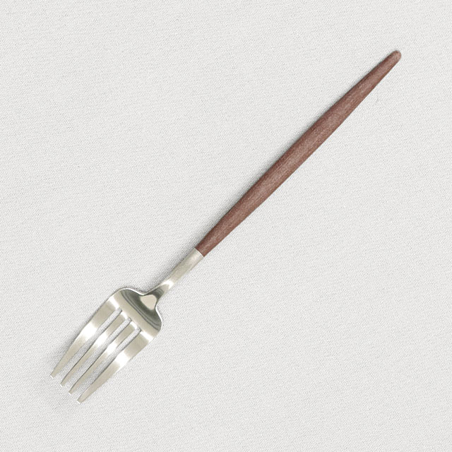 Cutipol クチポール GOA Brown ゴア ブラウン Dinner fork ディナーフォーク フォーク カトラリー 食器 マット ステンレス プレゼント ギフト 2