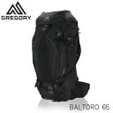 GREGORY グレゴリー バックパック BALTORO バルトロ 65 65L M オブシダンブラック 1424400413 リュックサック『送料無料(一部地...