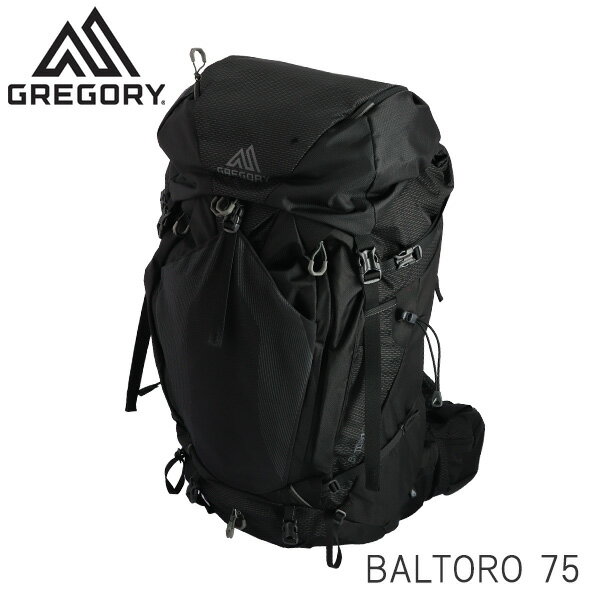 GREGORY グレゴリー バックパック BALTORO バルトロ 75 75L M オブシダンブラック 1425110413 リュックサック『送料無料（一部地域除く..