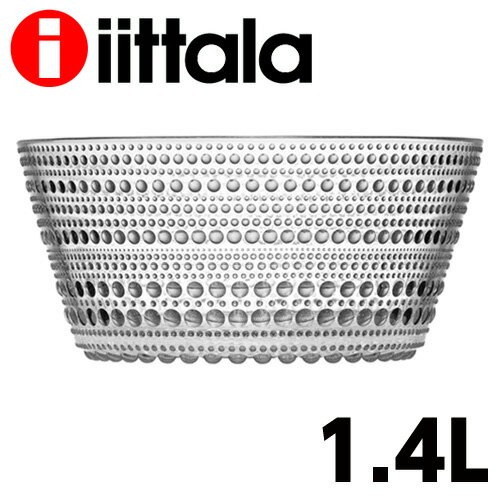 iittala イッタラ Kastehelmi カステヘルミ ボウル 1.4L クリア お皿 皿 1