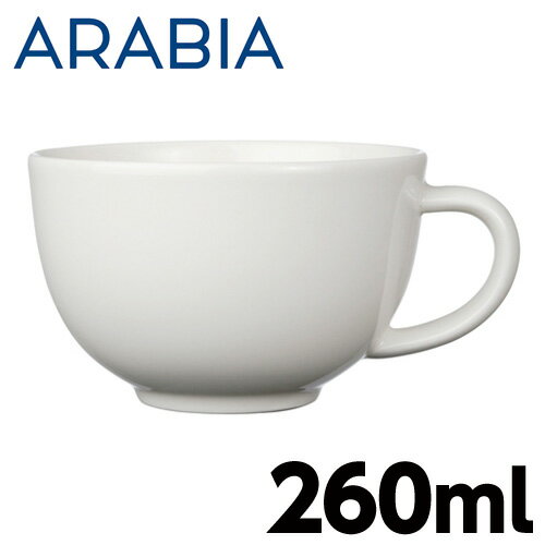 ARABIA ӥ 24h KUPPI ҡ/ƥå ۥ磻 260ml ο  ֥ɻ  ơ֥륦