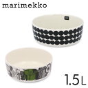 マリメッコ ボウル 1.5L 1500ml Marimekko bowl ラシィマット シイルトラプータルハ Rasymatto Siirtolapuutarha 食器 お皿 皿『送料無料（一部地域除く）』