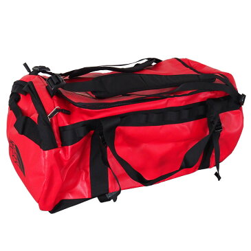 THE NORTH FACE ザ・ノースフェイス BASE CAMP DUFFEL L ベースキャンプ ダッフル 95L レッド×ブラック ボストンバッグ ダッフルバッグ バックパック 【送料無料（一部地域除く）】