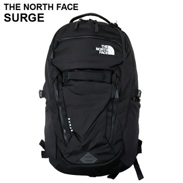 THE NORTH FACE ザ・ノースフェイス SURGE サージ ブラック バックパック『送料無料（一部地域除く）』