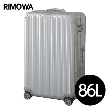 リモワ RIMOWA オリジナル チェックインL 86L シルバー ORIGINAL Check-In L スーツケース 925.73.00.4『送料無料（一部地域除く）』