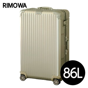 リモワ RIMOWA オリジナル チェックインL 86L チタニウム ORIGINAL Check-In L スーツケース 925.73.03.4『送料無料（一部地域除く）』