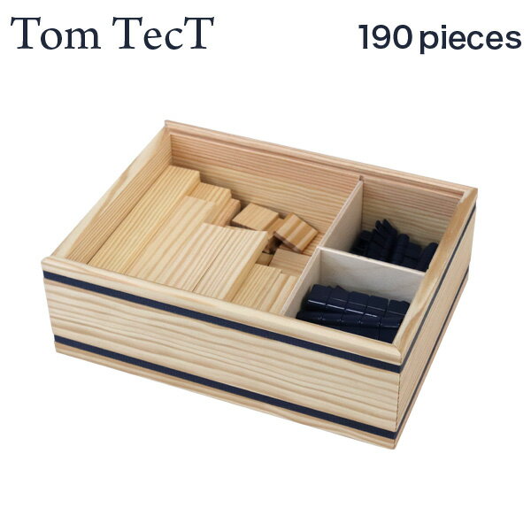 【ワケアリ品】 TomTect トムテクト 190 pieces 190ピース おもちゃ 玩具 知育 キッズ 積み木 ブロック プレゼント