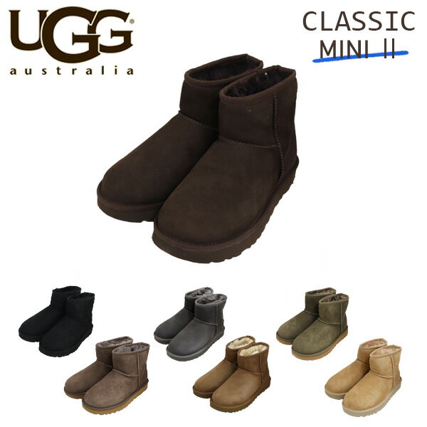 UGG アグ クラシックミニ II ムートンブーツ ウィメンズ 1016222 Classic Mini WOMENS レディース ショートブーツ『送料無料（一部地域除く）』