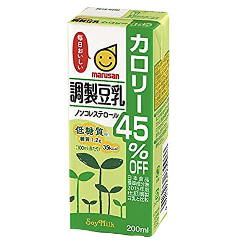 マルサンアイ　980円 調整豆乳カロリー45％オフ 200ml×24本 +ポイント 【賞味期限：23.02.26】 【楽天市場/よろずやマルシェ】※3,980円以上送料無料 など 他商品も掲載の場合あり