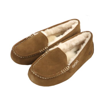 【ワケアリ品】UGG アグ アンスレー ムートンシューズ ウィメンズ チェスナット 5(22cm) 3312 Ansley ムートンブーツ モカシン ブーツ 靴【送料無料(一部地域除く)】