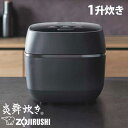 【ワケあり品】アウトレット象印マホービン 炊飯器 炎舞炊き 圧力IH炊飯ジャー 1升 濃墨 NW-FB18-BZ