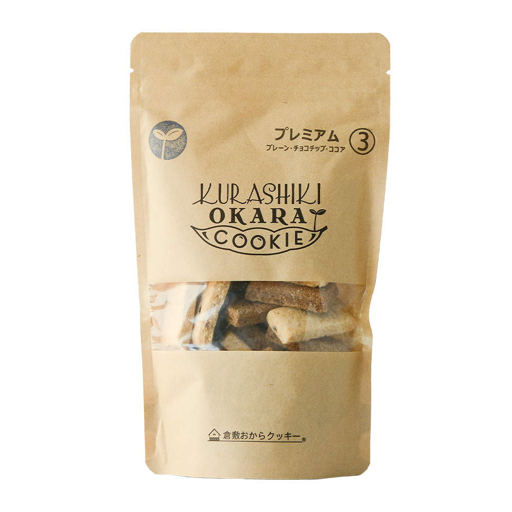 【ワケあり品】アウトレット【賞味期限：26.10.31】もとや 倉敷おからクッキープレミアム3種