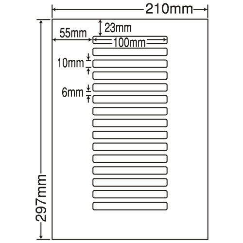 ラベルシール 東洋印刷 LDW15OC 汎用タイプ A4 500シート【代引不可】【送料無料(一部地域除く)】