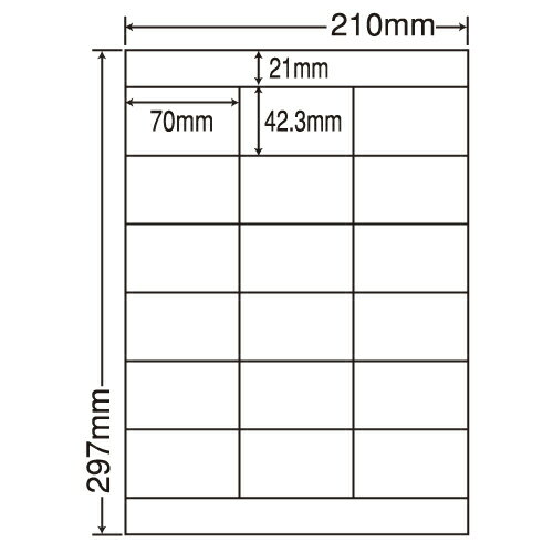 ラベルシール 東洋印刷 LDZ18PFH 医療機関向け再剥離ラベル A4 100シート×5箱【代引不可】【送料無料(一部地域除く)】