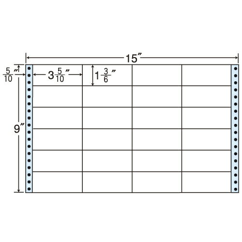 ラベルシール M15H タックシール (連続ラベル) レギュラータイプ 500折【代引不可】【送料無料(一部地域除く)】