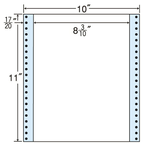 ラベルシール MT10P タックシール (連続ラベル) レギュラータイプ 500折【代引不可】【送料無料(一部地域除く)】
