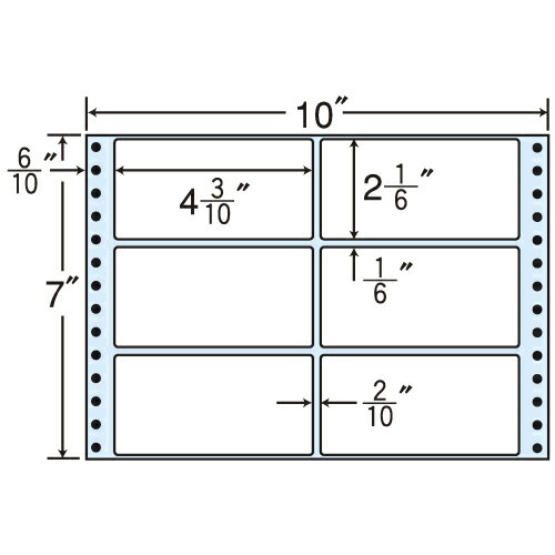 ラベルシール MT10D タックシール (連続ラベル) レギュラータイプ 500折×2【代引不可】【送料無料(一部地域除く)】