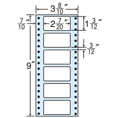 ラベルシール MM3AB タックシール (連続ラベル) レギュラータイプ 500折×2【代引不可】【送料無料(一部地域除く)】