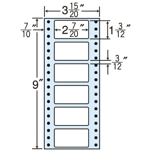 ラベルシール MM3A タックシール (連続ラベル) レギュラータイプ 500折×2【代引不可】【送料無料(一部地域除く)】