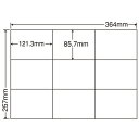 ラベルシール 東洋印刷 E9GF 再剥離タイプ B4 100シート×5箱【代引不可】【送料無料(一部地域除く)】