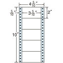 ラベルシール MM4CS タックシール (連続ラベル) レギュラータイプ 100折×10袋【代引不可】【送料無料(一部地域除く)】