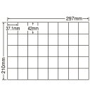 ラベルシール C40U 汎用タイプ A4 100シート×5袋【代引不可】【送料無料(一部地域除く)】
