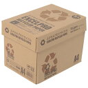 『グリーン購入法適合』 リサイクルコピー用紙 再生紙 白色度82% A4 2500枚 (500枚×5冊) エクセルプロ リサイクル GPNエコ商品ねっと掲載 古...