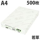 【FSC認証】カラーコピー用紙 ダイオーカラーマルチペーパー A4 若草(ライトグリーン)500枚 緑 チラシ DM 案内状 掲示物 配布物 カラーペーパー エコ 森を守る