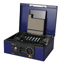 カール キャッシュボックス ブルー CB-8770 【代引不可】【送料無料(一部地域除く)】