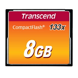 トランセンド(Transcend) コンパクトフラッシュカード133x 8GB 永久保証 TS8GCF133