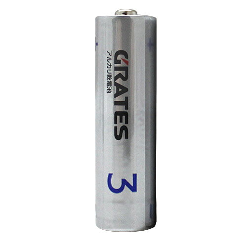 アルカリ乾電池 単3形 40本 GRATES 電池 アルカリ 単3 単三 乾電池 (2)