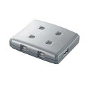 【ELECOM】USB2.0手動切替器USS2-W4 【代引不可】【送料無料(一部地域除く)】