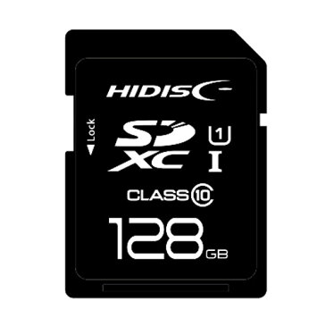 【取寄品】HIDISC SDXCカード CLASS10 UHS-1対応 128GB HDSDX128GCL10UIJP3 マイクロSDカード