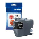 『取寄品』BROTHER インクカートリッジ ブラック 純正品 LC411BK ブラザー インク 純正インク