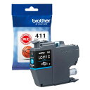 『取寄品』BROTHER インクカートリッジ シアン 純正品 LC411C ブラザー インク 純正インク