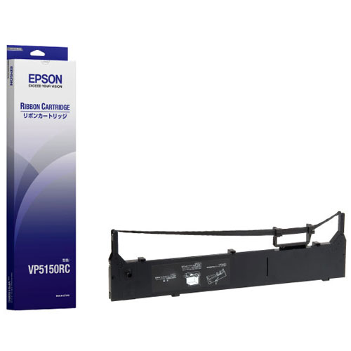 VP5150RC 6本セット 純正品 EPSON カセットリボン 【代引不可】【送料無料(一部地域除く)】