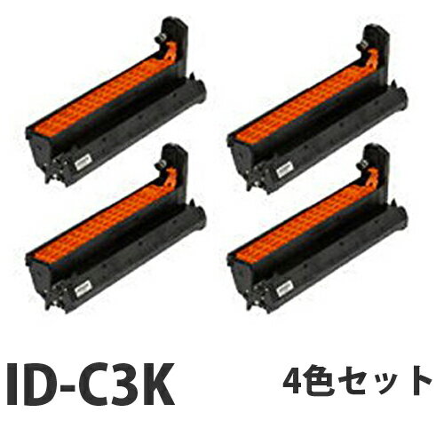 『ポイント10倍』 OKI ID-C3K リサイクル トナーカートリッジ 4色セット【送料無料(一部地域除く)】