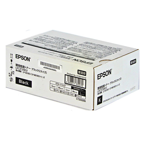 対応機種：LP-M8180A/LP-M8180F/LP-M8180PS/LP-M818AZ3/LP-M818FZ3/LP-S8180/LP-S8180PS■商品詳細メーカー名：EPSON(エプソン)印字枚数：19500枚※印字枚数はあくまでも目安です。購入単位：1本配送種別：直送品 代引不可 返品不可 配送日時指定不可※商品はメーカーより直送させて頂くため、代金引換でのご注文はお受け致しかねます。※こちらの商品は他の商品とは別のお届けとなります。※メーカー直送のため、納品・請求書は商品とは別に郵送させていただきます。※商品はメーカーより直送させて頂くため、ご希望配送日時の指定はできません。※メーカーにて欠品発生時はこちらからご連絡させて頂くこともございます。※お客様都合による返品・交換はお受けしておりません。※沖縄・離島は送料別途見積りとなります。※印字枚数はあくまでも目安です。A4用紙5％で印字した場合の参考値です。※リニューアルに伴いパッケージや商品名等が予告なく変更される場合がございますが、予めご了承ください。※モニターの発色具合により色合いが異なる場合がございます。【検索用キーワード】2F0885 EPSON エプソン えぷそん 環境推進トナー LPC3T39KV 純正品 ブラック 19500枚 PC用品 トナー トナーカートリッジ プリンタ用トナー プリンター用トナー プリンタ用トナーカートリッジ プリンタ用トナーカートリッジ プリンタ用 プリンター用 PC用品 プリンタ用品 プリンター用品 オフィス サプライ品 消耗品 PCサプライ パソコンサプライ 純正 純正トナー 環境推進 カラーレーザー カラー カラープリンタ カラープリンター LP-M8180A LP-M8180F LP-M8180PS LP-M818AZ3 LP-M818FZ3 LP-S8180 LP-S8180PS