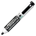 ぺんてる ハンディホワイトボードマーカー 中字丸芯 MWXN5M-A 黒
