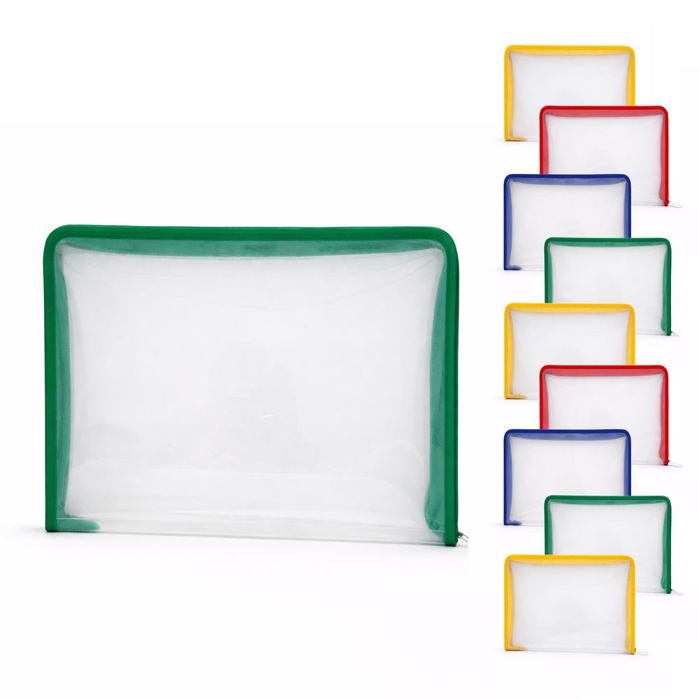 ファスナーファイルケース A4 10冊 2