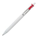 三菱鉛筆 ゲルインクボールペン ユニボール ワン UMN-S-38 0.38mm 赤 UMNS38.15 ゲル 単色 ノック式 ボールペン