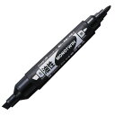 トンボ鉛筆 油性マーカー モノツイン 太字細字 黒 10本 OD-TME33