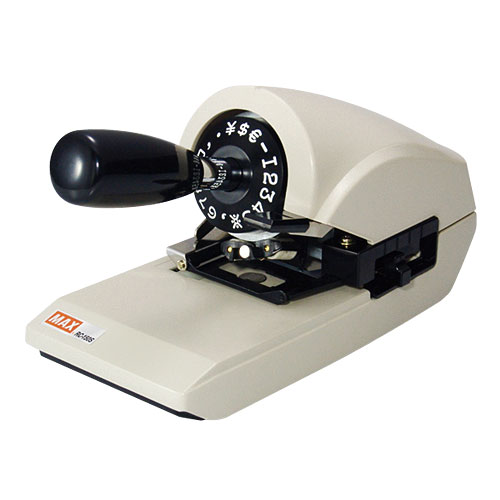 マックス MAX ロータリーチェックライター RC-150S 『返品不可』『個人宅配送不可』『代引不可』『送料無料(一部地域除く)』