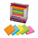 3M ふせん ポストイット パワーパック 強粘着 50×50mm 混色 90枚×20冊入 6502SS-NE スリーエム post-it 付箋 粘着メモ