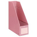 KOKUYO ファイルボックス Sタイプ (ダンボールタイプ) A4判 タテ型 背幅102mm ピンク 1冊 フ-E450P
