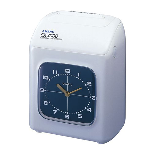 アマノ 電子タイムレコーダー EX3000J タイムレコーダー タイムカード レコーダー 本体 勤怠 管理『代引不可』『送料無料(一部地域除く)』