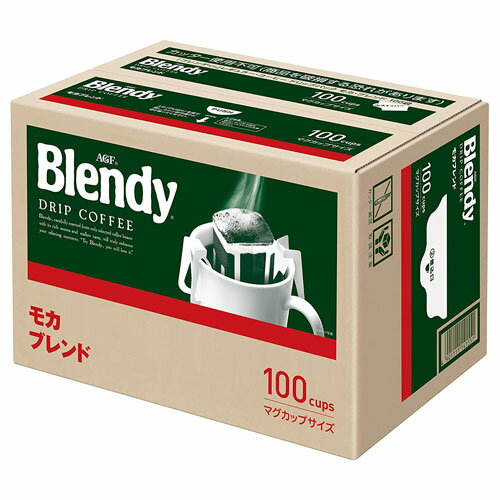 楽天よろずやマルシェAGF ブレンディ ドリップバッグ モカブレンド 100袋 コーヒー 珈琲 Blendy BLENDY ブレイクタイム 朝食