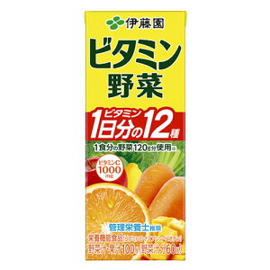 伊藤園 ビタミン野菜 200ml×24本