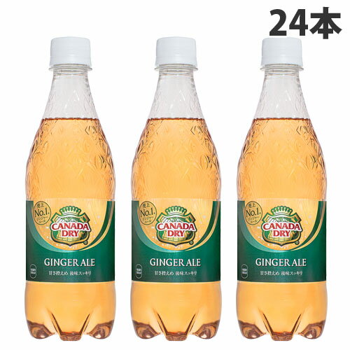 『お一人様1箱限り』コカ・コーラ カナダドライ ジンジャーエール 500ml×24本『送料無料（一部地域除く）』